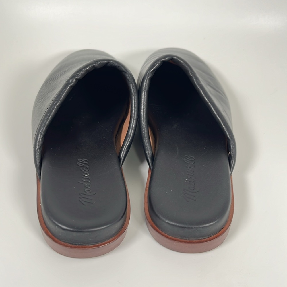 Madewell Black Leather Mules - Picture 6 of 6